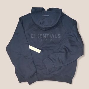 Black essential hoodie MEN SIZE MEDIUM